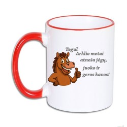 Puodelis  "Tegul Arklio...