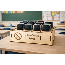 Telefonų dėžutė 30 skyrelių