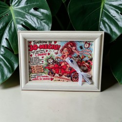 Šmaikštus rėmelis pinigams