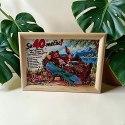 Rėmelis pinigams dovanoti "40"
